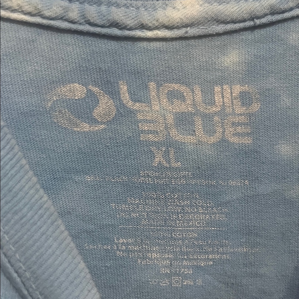 Liquid Blue Alice in Wonderland Tue-dye XL Shirt - Picture 2 of 5